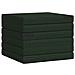 Divano Letto Pieghevole 140 x 67 x 45 cm Verde Scuro - Foto miniatura 4