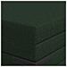 Divano Letto Pieghevole 140 x 67 x 45 cm Verde Scuro - Foto miniatura 7