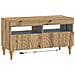 Mobile TV LED Rovere Artigianale Legno ingegnerizzato - Foto miniatura 1