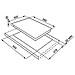 Piano Cottura a Gas SR64S Serie Selezione 4 Fuochi Gas Colore Inox - Foto miniatura 4