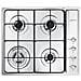 Piano Cottura a Gas SR64S Serie Selezione 4 Fuochi Gas Colore Inox - Foto miniatura 5