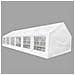 Tenda Per Festa Da Giardino Bianca 12 X 6 M - Foto miniatura 2
