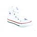 All Star Scarpe Sportive Bambino Bianche Tela Lacci 7j253c numero 22 - Foto miniatura 1