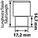 Bulloni Antif. mcgard M12x1,5 Ultra Light - Foto miniatura 1