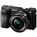 Kit Fotocamera Digitale Mirrorless Alpha 6100 Nero Sensore CMOS 24,2 Mpx 4K + Obiettivo Intercambiabile SELP 16-50mm - Foto miniatura 2