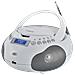 Boom Box Portatile AH-265 DAB Lettore CD Audio / MP3 con Radio Digitale DAB / DAB+ USB / AUX-IN - Bianco - Foto miniatura 1