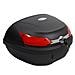 Bauletto Moto Scooter Baule Valigia Rigida Universale Nero - Foto miniatura 2