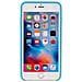 Skin, Cover In Similpelle - Apple Iphone 6 Plus / 6s Plus - Azzurro - Foto miniatura 3