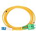 Patchcord SC /APC-LC /UPC Monomodale, Duplex, G652D, 3mm, 1m - Foto miniatura 1