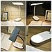 Ricaricabili 2 Batterie Powered Led Desk Table Lamp 3 Colori Dimmerabili 6 Luminosit Del Libro Di Lettura Della Luce Per I Bambini Di Studio Da Letto Comodino Testata Schermo Regolabile Porta Usb Di Ricarica - Foto miniatura 4