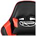 Sedia Da Gaming Girevole Rossa In Pvc - Foto miniatura 2