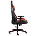 Sedia Da Gaming Girevole Rossa In Pvc - Foto miniatura 4