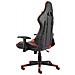 Sedia Da Gaming Girevole Rossa In Pvc - Foto miniatura 5
