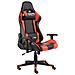 Sedia Da Gaming Girevole Rossa In Pvc - Foto miniatura 1