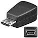 USBBMBM USB B USB Micro B Nero cavo di interfaccia e adattatore - Foto miniatura 1