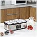Yogurtiera Elettrica Potenza 30 Watt con 8 Vasetti Inclusi Temperatura Regolabile Dimensioni 36x18.8x14 cm Colore Argento - Foto miniatura 2