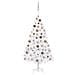 Set Albero Natale Artificiale con LED Palline Bianco 180cm PVC - Foto miniatura 1