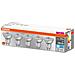 Led-lampada Con Riflettore - Gu10 - Bianco Freddo - 4000 K - 2,60 W - 35w Equivalenti - Led Base Par16 - Confezione Da 5 - Foto miniatura 3