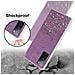 Custodia Compatibile Con Samsung Galaxy S20 Fe In Viola Con Glitter - Coperchio Protettivo In Silicone Tpu Flessibile Con Glitter Scintillanti - Foto miniatura 6