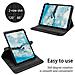 Cadorabo Custodia Per Tablet Compatibile Con Lenovo Tab M8 (8 Zoll) In Nero - Coperchio Protettivo A 360 Gradi Fatto Di Finta Pelle Con Funzione Di Stand E Banda Elastica - Foto miniatura 2