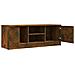 Mobile Tv Rovere Fumo 102x35x36,5 Cm In Legno Multistrato - Foto miniatura 3