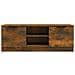 Mobile Tv Rovere Fumo 102x35x36,5 Cm In Legno Multistrato - Foto miniatura 6