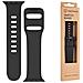 Cinturino 789 Originale Silicone Per Apple Watch 1-2-3-4-5-6-7-8-se 38 40 41mm Black - Foto miniatura 1