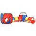 Tenda Da Gioco Per Bambini 250 Palline Multicolore 190x264x90cm - Foto miniatura 3
