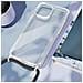 Cover Con Cordino Per Iphone 13 Pro Max Rigida Bumper Serie Corda Trasparente - Foto miniatura 4
