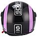 Casco Moto Sp501 Taglia Xl Con Visiera Antigraffio Viola E Nero - Foto miniatura 4