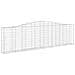 Cesto Gabbione ad Arco 400x30x100/120 cm Ferro Zincato - Foto miniatura 1