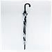 Ombrelli Trasparente 60 Cm Nero Poe - Foto miniatura 3