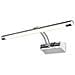 Applique Da Parete Moderno Fino Metallo Cromo 1 Luce Led 12,1w - Foto miniatura 2
