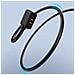 Caricabatterie Per Xiaomi Mi Band 8 Cavo Usb Silicone 60 Cm - Foto miniatura 4