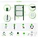 Confezione Cancello Battente In Rete Olga 300b130 + Cancello Verde Da 1 M - Foto miniatura 8