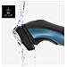 3 Side Shave IPX7 Rotazione Trimmer Nero, Blu - Foto miniatura 4