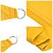 Vela Parasole 160 G /m Quadrata Giallo 5x5 M In Hdpe - Foto miniatura 6