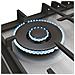 Piano Cottura HAHG6BF4XH a Gas 4 Zone Cottura da 59 cm Colore Acciaio inox - Foto miniatura 2
