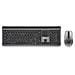 ECLIPSE tastiera Mouse incluso Casa /ufficio RF senza fili + Bluetooth QWERTY Inglese Grigio - Foto miniatura 7
