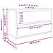 Mobile Lavabo da Bagno con Cassetti Rovere Nero 90x34,5x60 cm - Foto miniatura 3