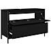 Mobile Lavabo da Bagno con Cassetti Rovere Nero 90x34,5x60 cm - Foto miniatura 4