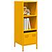 Credenza Giallo Senape 35x39x103,5 Cm In Acciaio - Foto miniatura 1