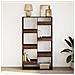 Libreria Rovere Marrone 100x33x175 Cm In Legno Multistrato - Foto miniatura 3