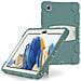 Custodia Per Samsung Tab A7 Lite 8.7"" Antiscivolo Con Supporto Verde - Foto miniatura 2