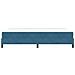 Letto box spring con materasso Blu Scuro 140 x 190 cm Velluto - Foto miniatura 8