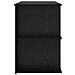 Scrivania Altro Rovere nero 140 x 50 x 75 cm Legno multistrato - Foto miniatura 6