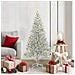 Albero di Natale con 150 LED con supporto Argento 150 cm PET - Foto miniatura 2