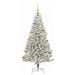 Albero di Natale con 150 LED con supporto Argento 150 cm PET - Foto miniatura 3