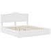 Letto con Contenitore Bianco 180 x 200 cm Legno multistrato - Foto miniatura 4