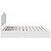 Letto con Contenitore Bianco 180 x 200 cm Legno multistrato - Foto miniatura 9